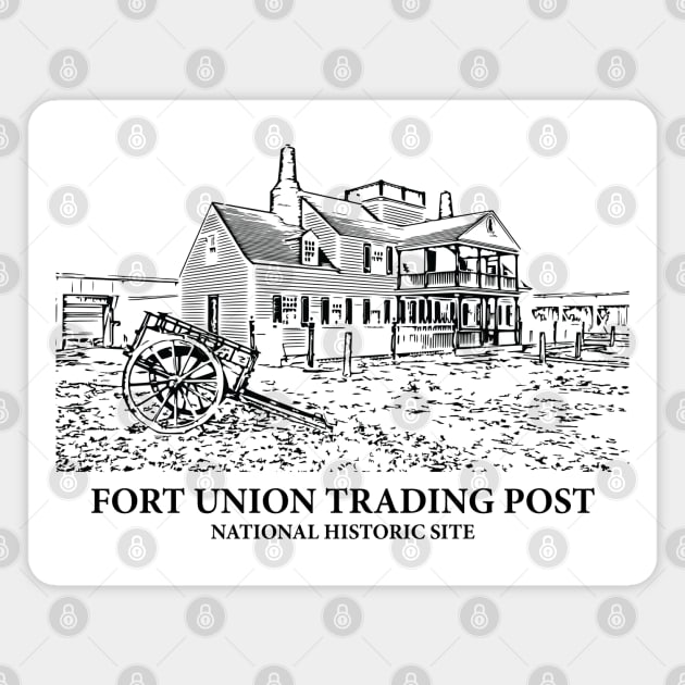 Fort Union Trading Post National Historic Site Magnet by Lakeric